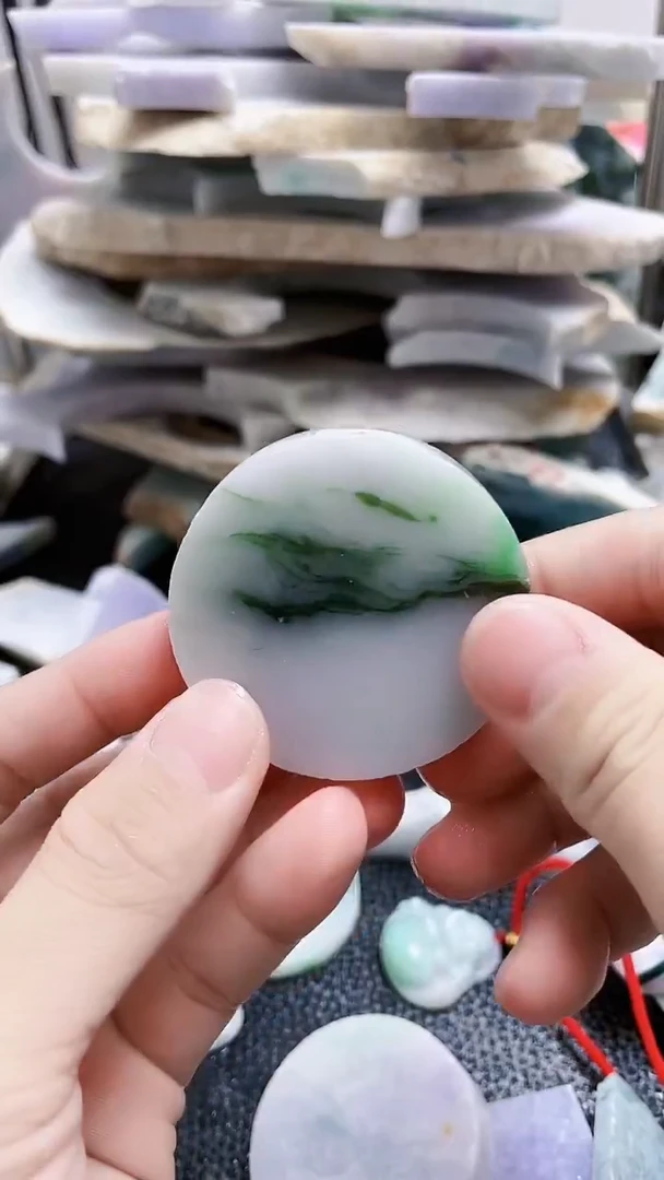 裸石翡翠天然A货翡翠板料