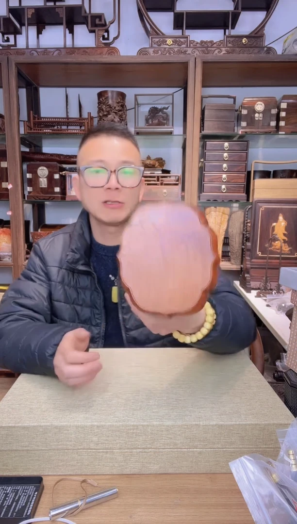 【闪购商品】乌木类书架570缅花小号海棠几