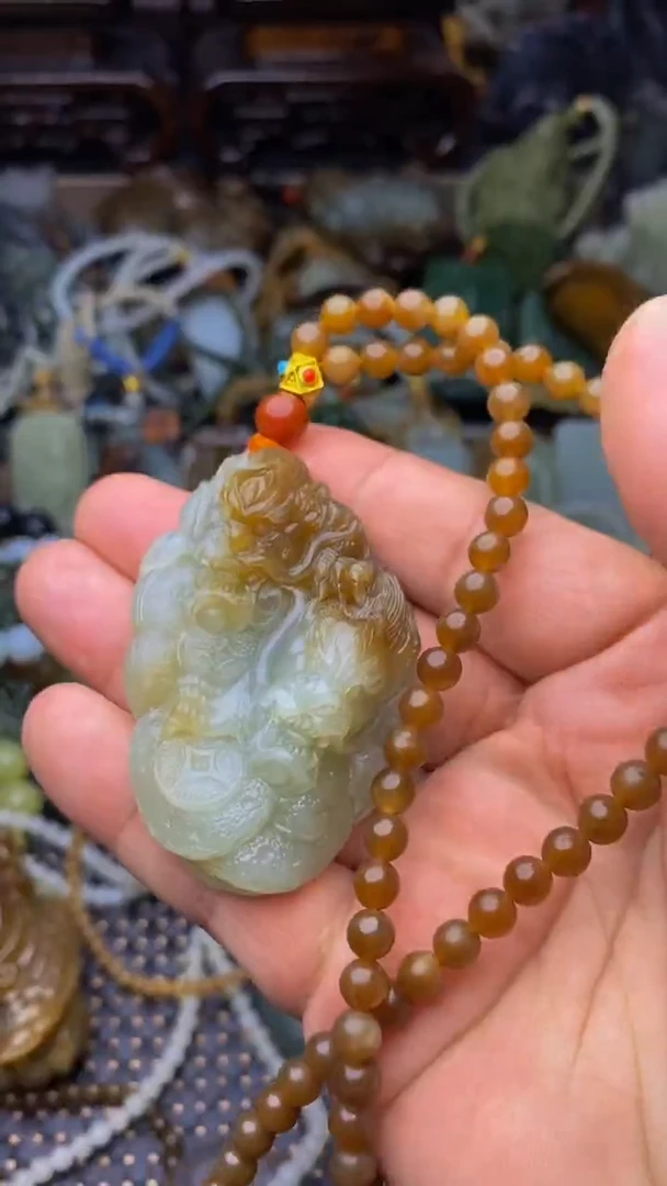 未镶嵌和田玉挂件1