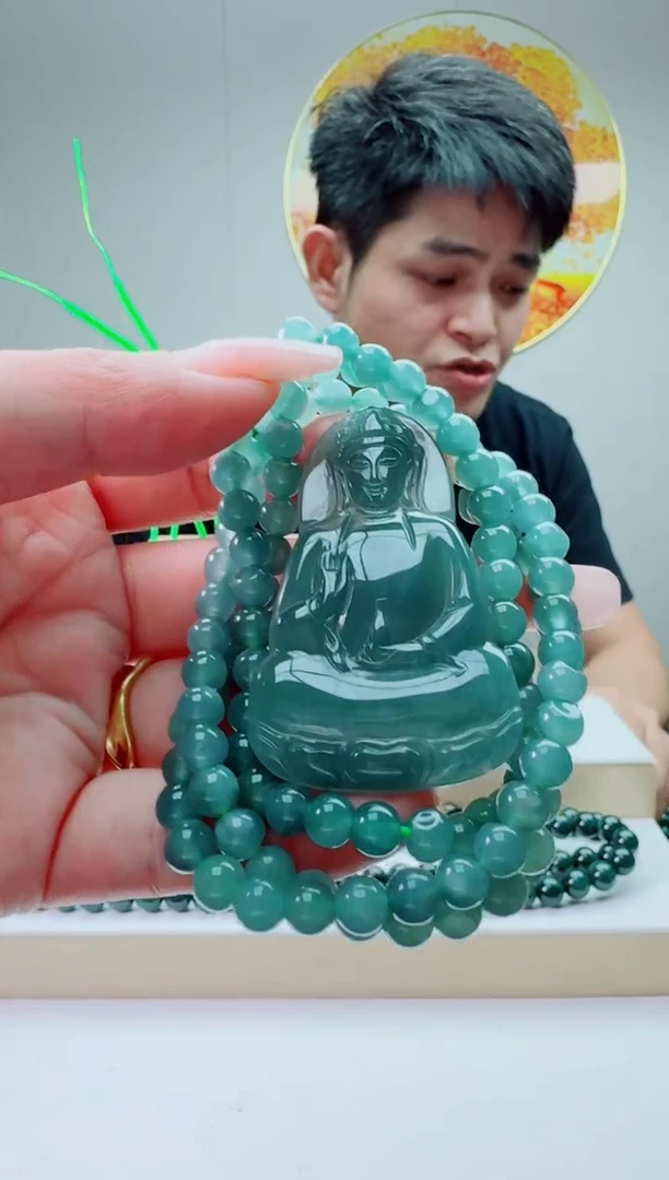 翡翠未镶嵌颈饰多样性随机发其一