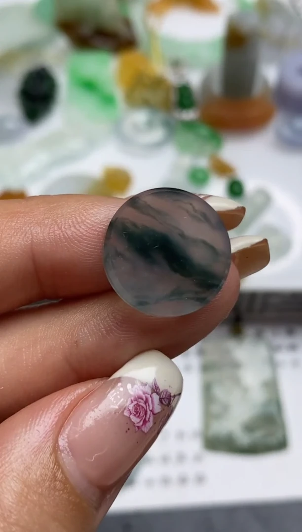 定制翡翠未镶嵌翡翠毛货~