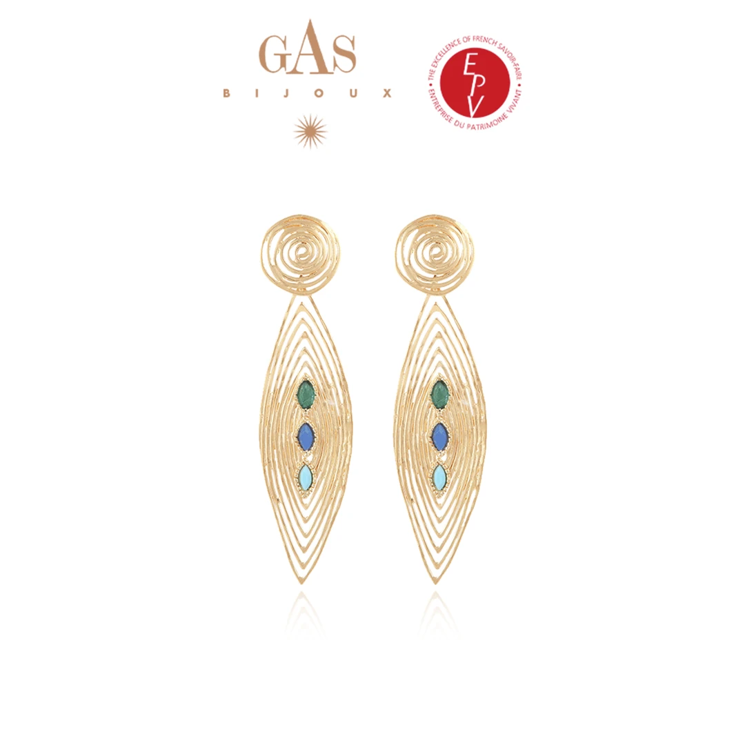 铜合金耳饰 【法国进口】GAS BIJOUX珈思秘境系列耳钉