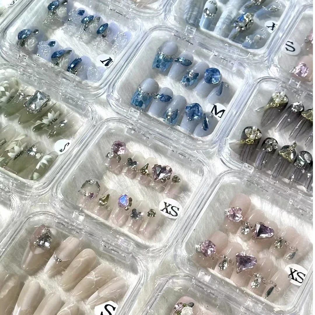 纯手工穿戴甲3~直播间选款~自主下单发盲盒