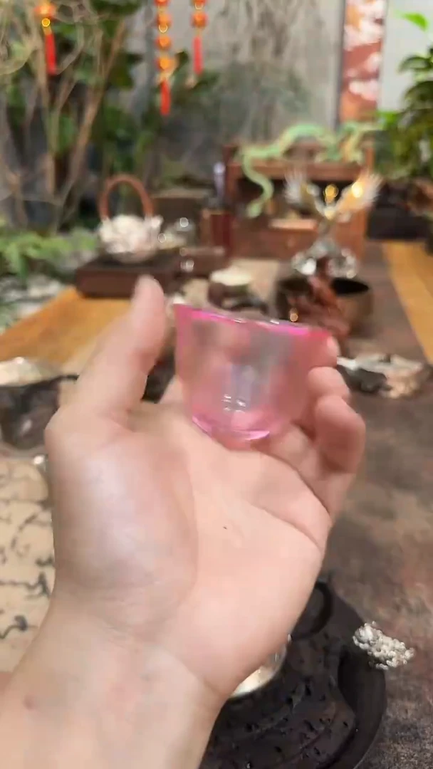 欲山行玻璃主人杯