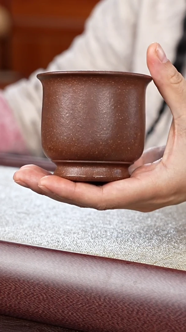 紫砂杯子供春道婷婷紫砂1