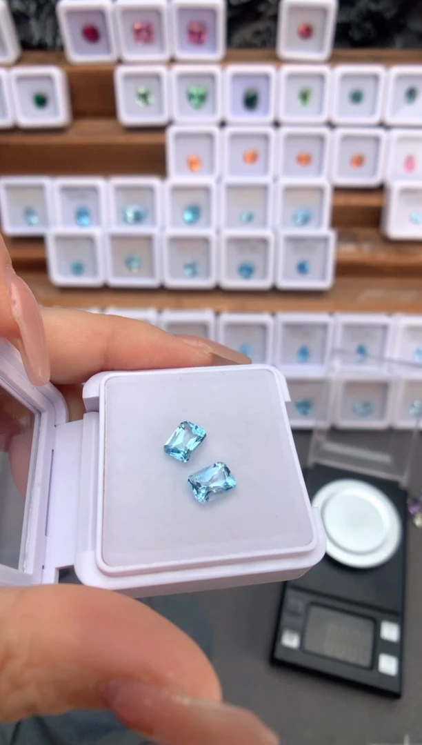 未镶嵌裸石定制托帕石2.67ct