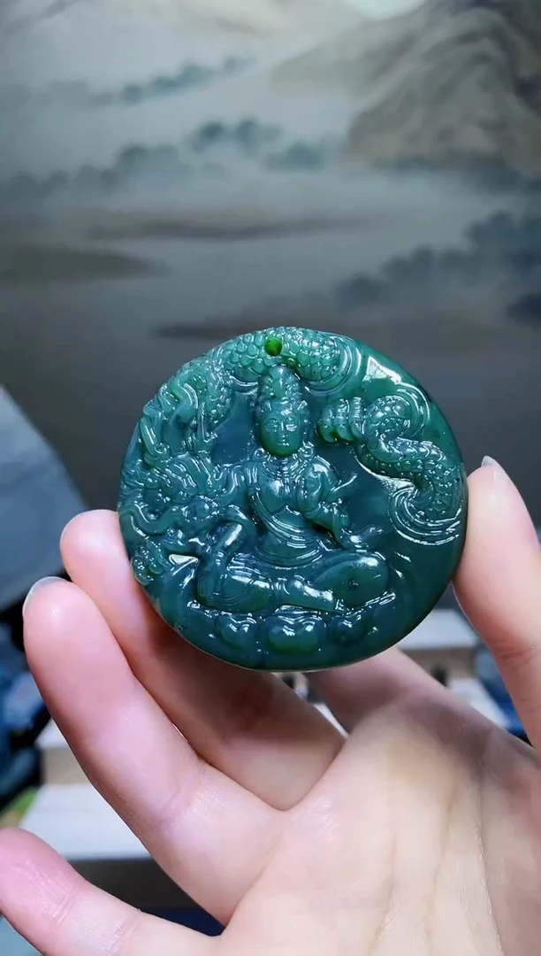 颈饰未镶嵌和田玉1