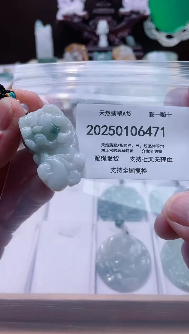 【闪购商品】翡翠颈饰未镶嵌闪购商品8号店200250010021