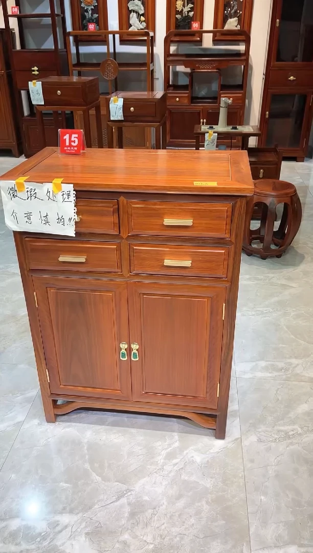 花梨木类成套家具餐边柜68*40*90