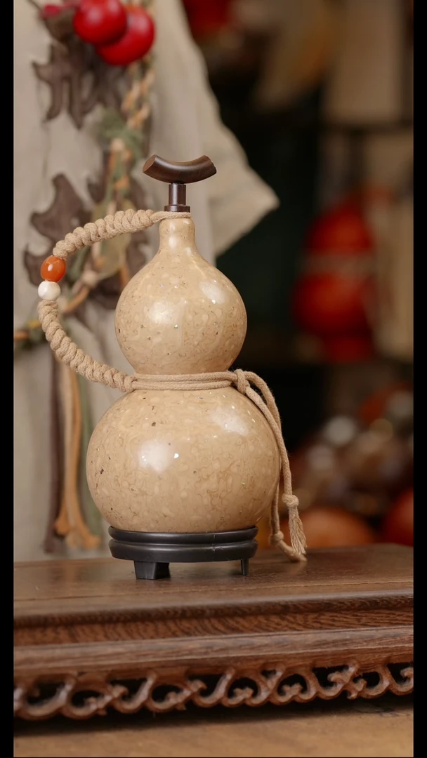 168号精品天然大漆酒葫芦一物一拍~