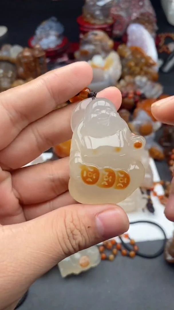 【闪购商品】玛瑙/玉髓颈饰未镶嵌11