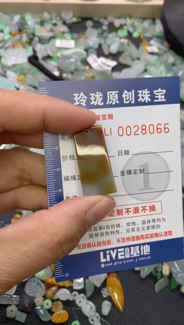 【闪购商品】翡翠颈饰未镶嵌翡翠净货28066