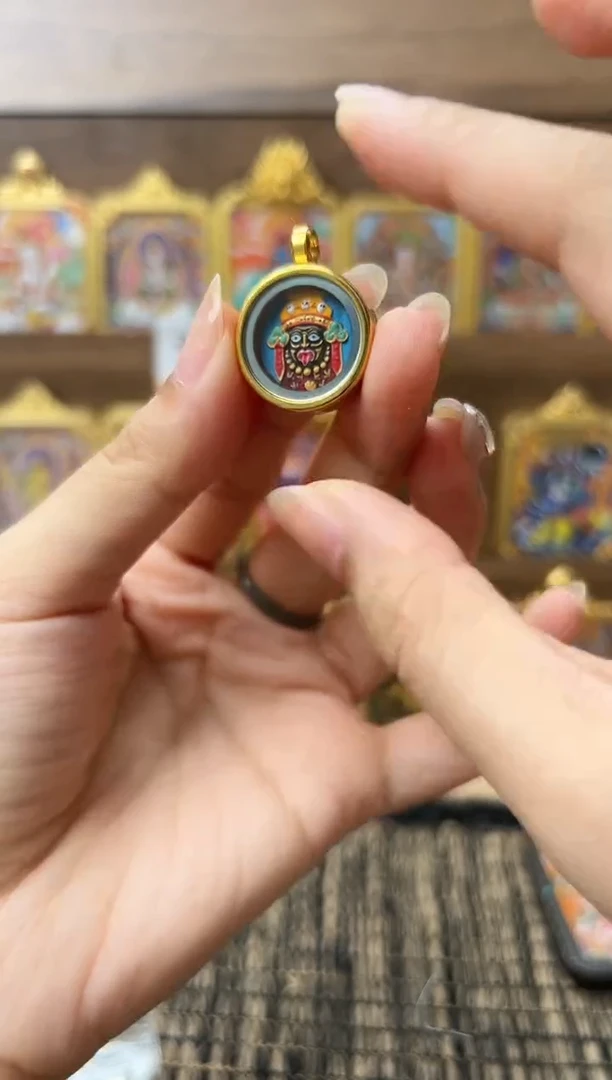 木质类擦擦小唐卡福利
