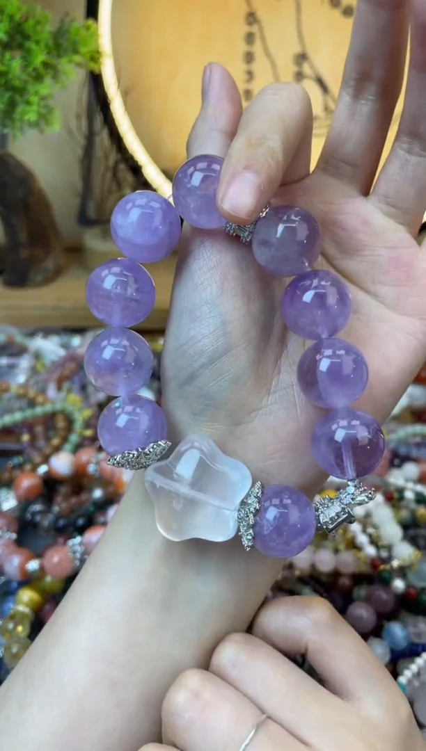【闪购商品】紫晶手链未镶嵌137手串