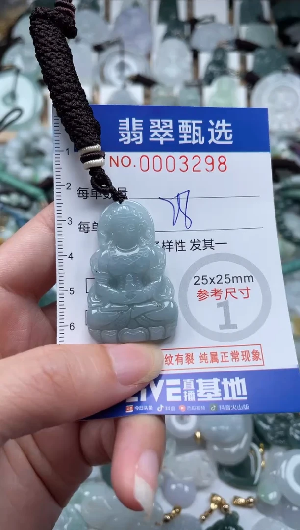 翡翠未镶嵌颈饰00..3298