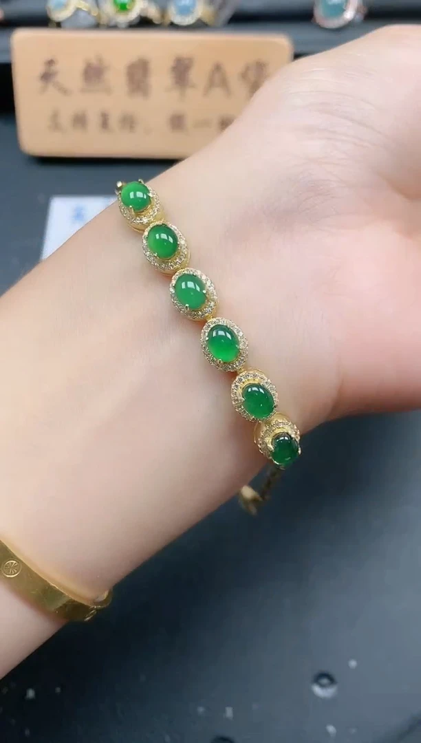 银S925镶嵌戒指翡翠1111