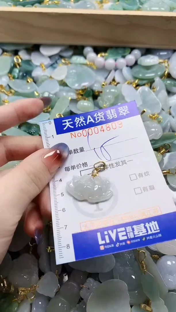 颈饰未镶嵌翡翠天然A货翡翠