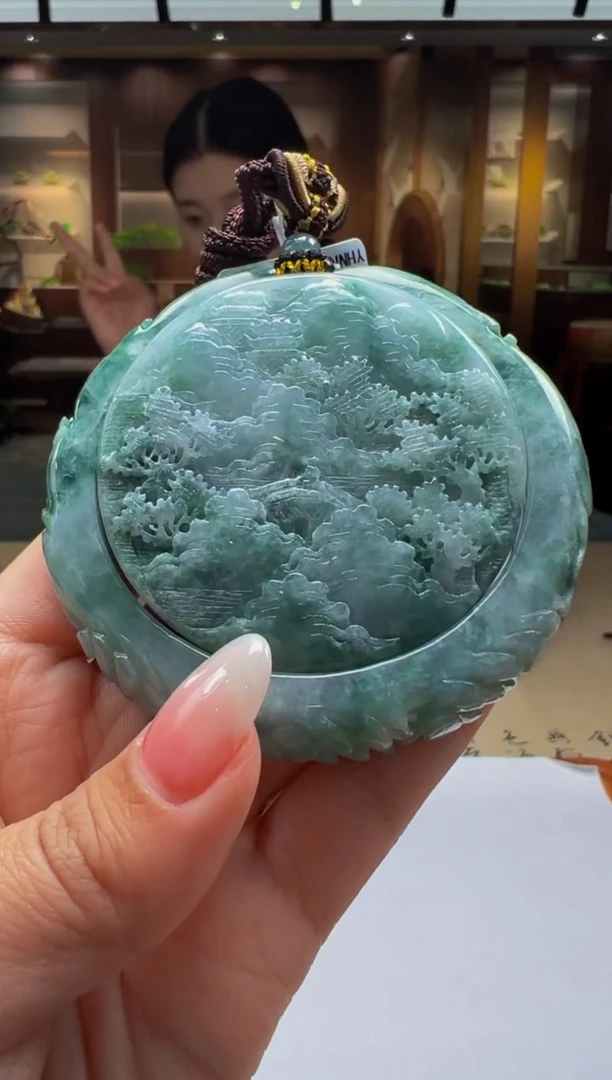 【闪购商品】定制翡翠未镶嵌Q2025-3-11-47