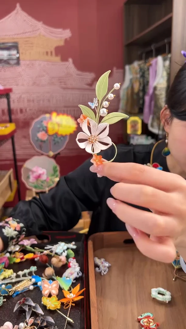 【闪购商品】刺绣苏绣世家非遗手工（胸针）