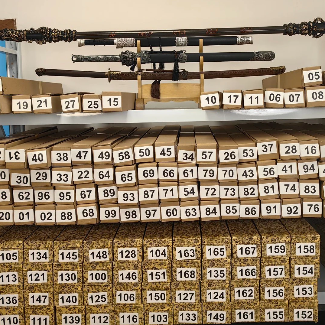 精品刀剑【01-50】潮玩工艺品系列盲盒（未开刃）不带锦盒