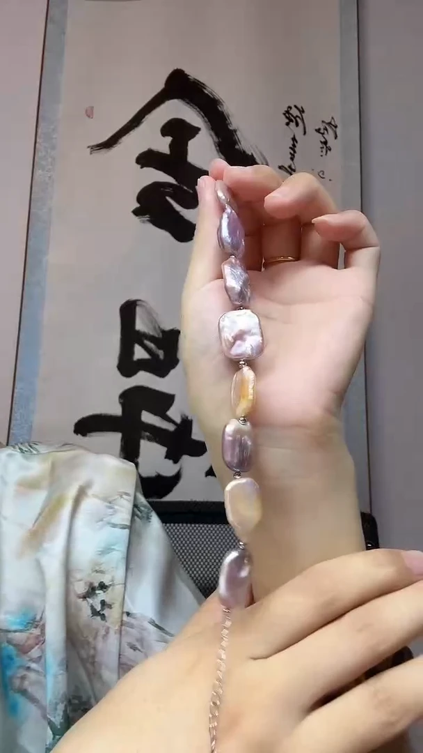 未镶嵌手串淡水珍珠异形珠