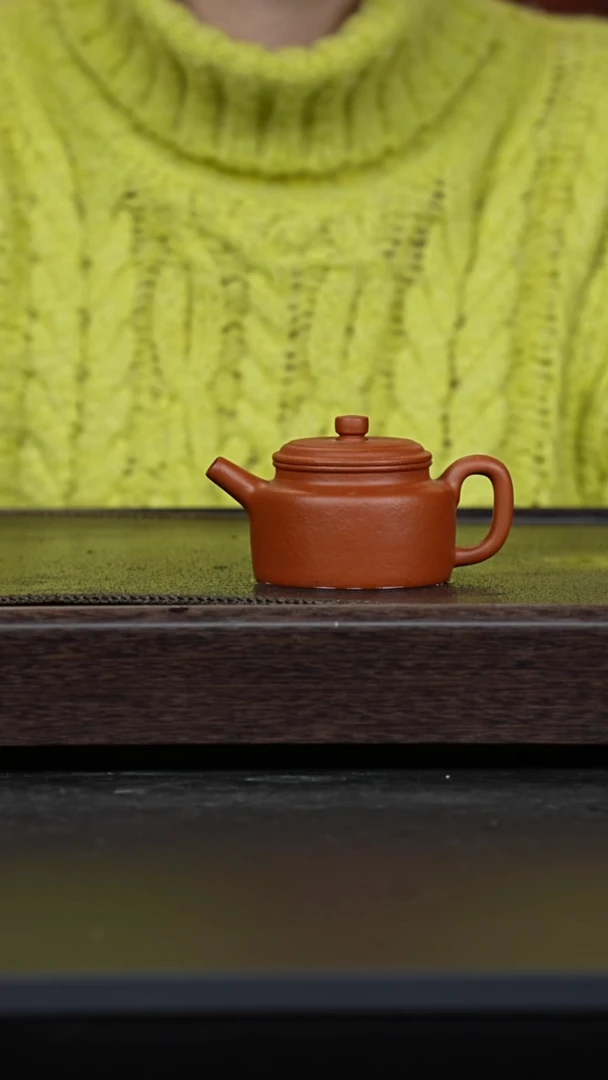 【闪购商品】紫砂茶壶生砂老赵庄朱泥德钟