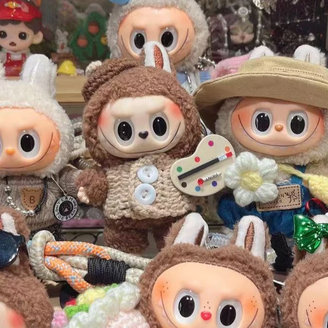 正版拉布布心动马卡龙系列盲盒