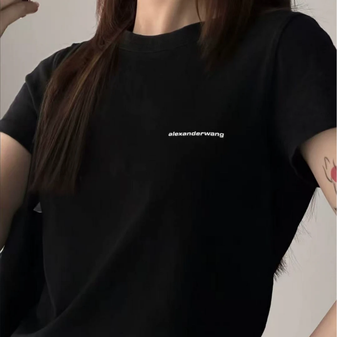 大王基础款黑色短袖