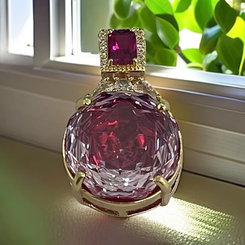 臻选吊坠 经典百搭设计红吊坠AW42