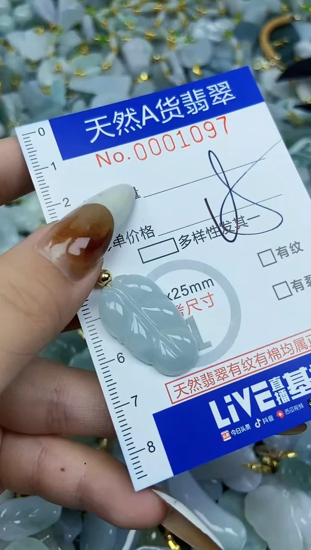 【闪购商品】翡翠颈饰未镶嵌天然A货翡翠