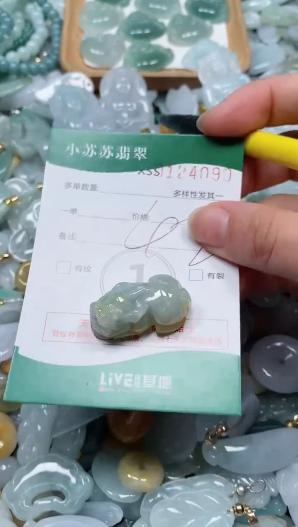 【闪购商品】翡翠颈饰未镶嵌闪购商品0124090