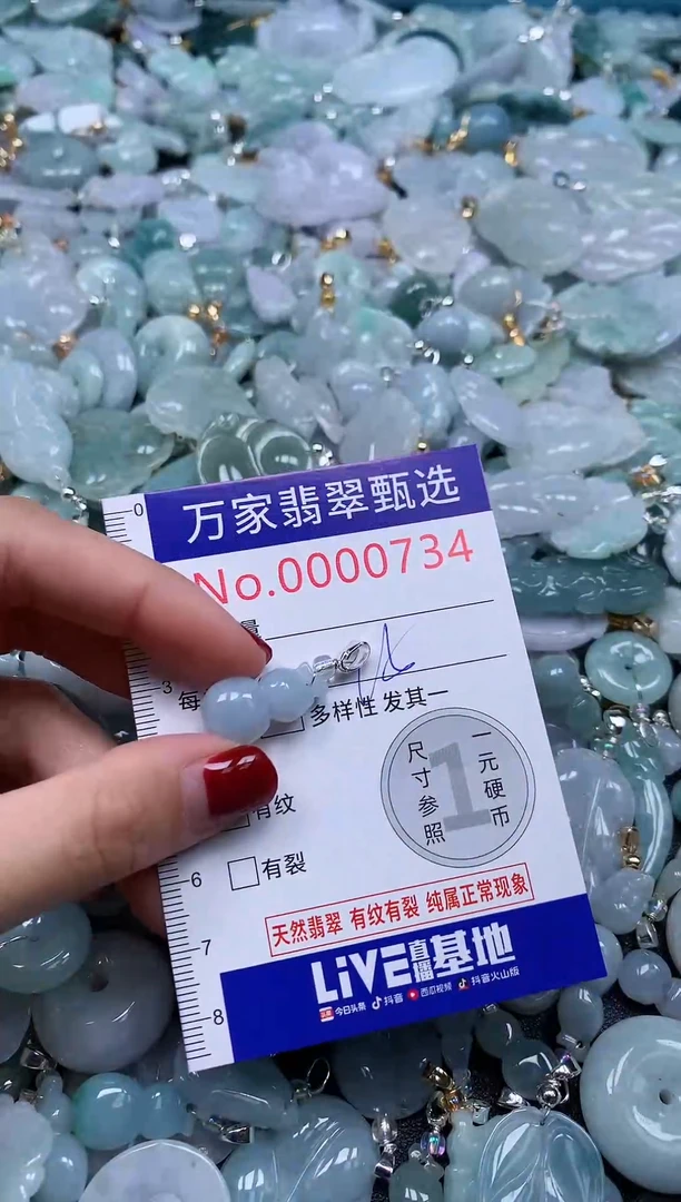 颈饰未镶嵌翡翠734