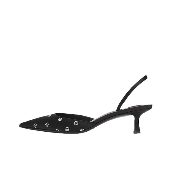 未使用 ALEXANDER WANG 【念念活动】缎面细跟高跟鞋