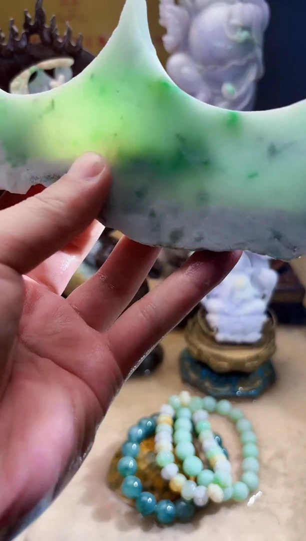 未镶嵌挂件翡翠A货张麦9682