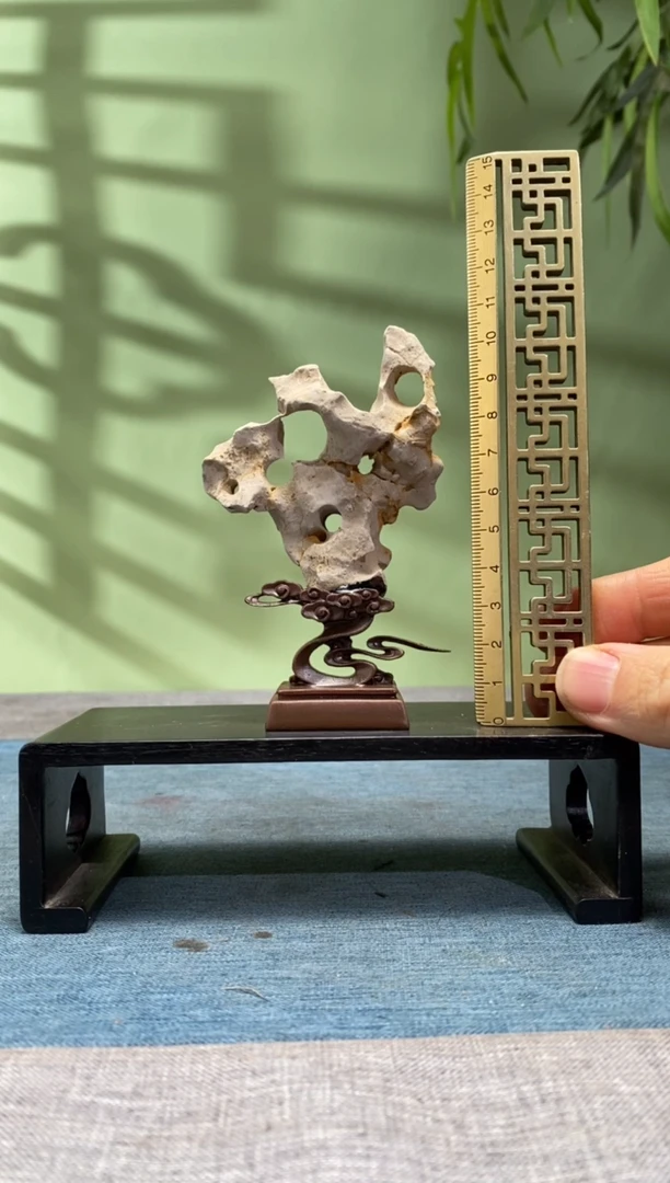 石材树脂底座 石头是青州玲珑石