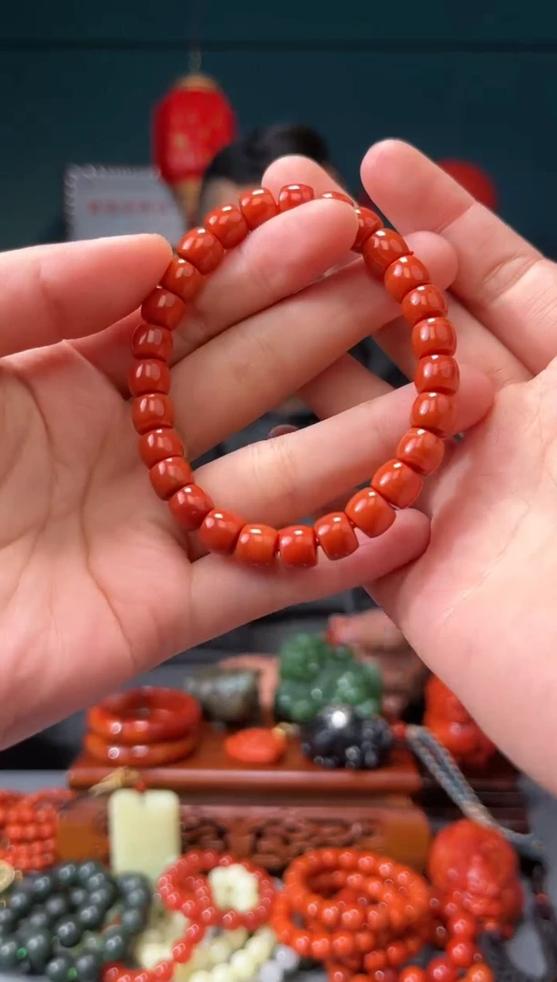 【闪购商品】南红玛瑙颈饰未镶嵌手串