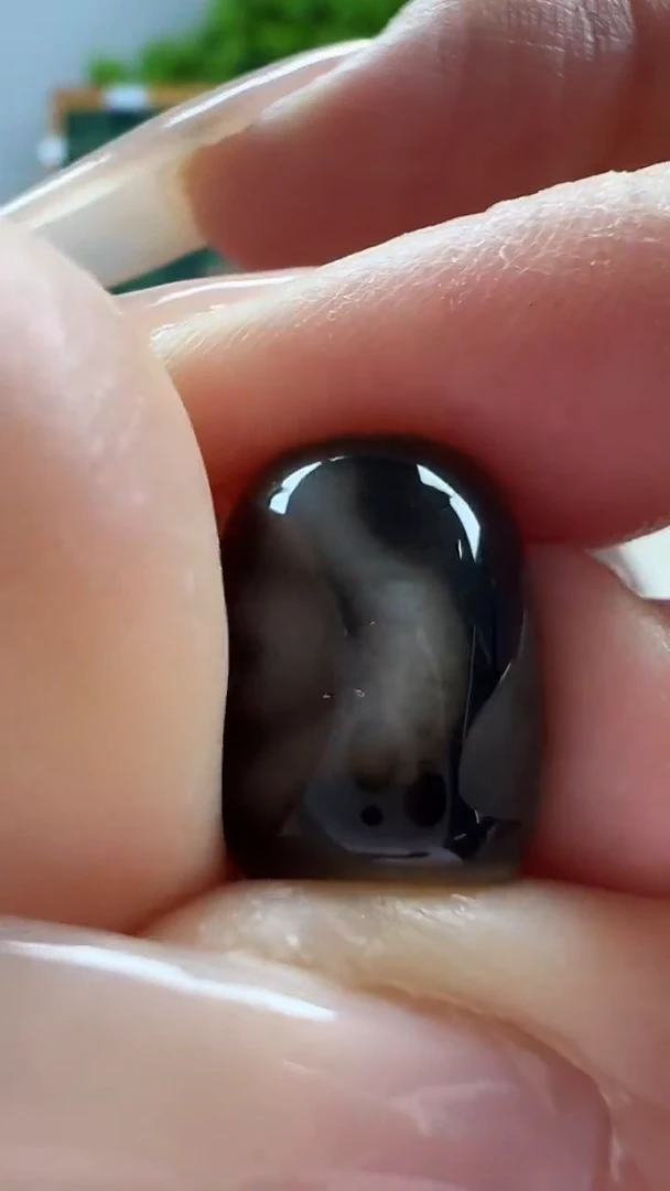 玛瑙/玉髓（覆膜）颈饰未镶嵌46（微瑕）