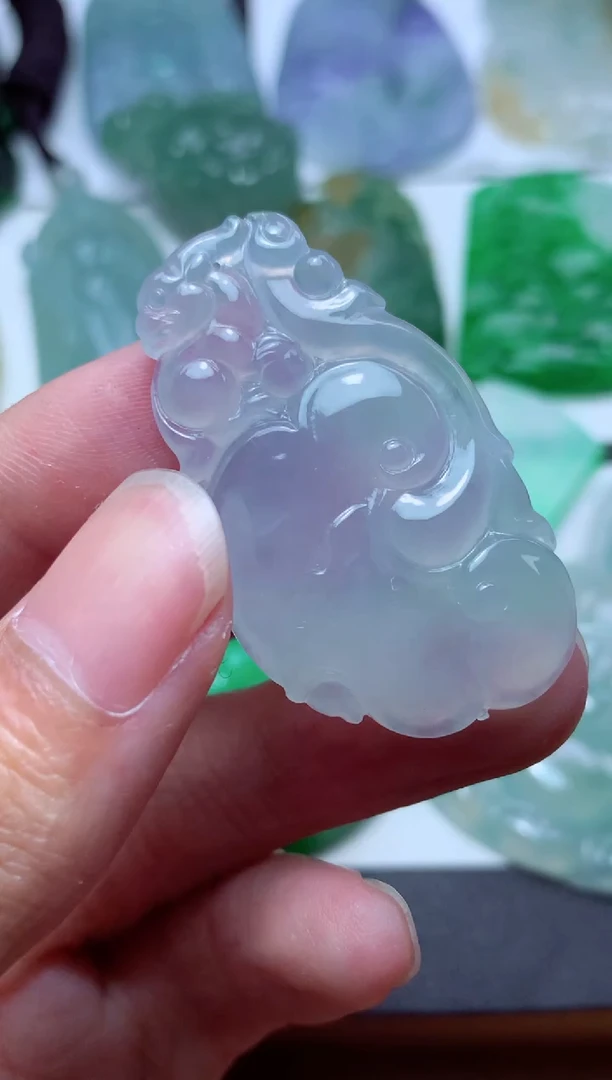 翡翠未镶嵌颈饰天然翡翠