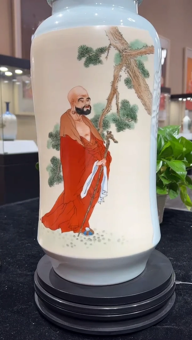 其他瓷崔景哲-瓷器-H中-行道云边