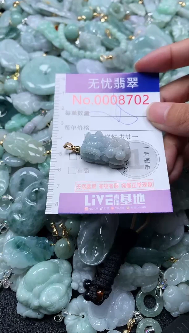 颈饰未镶嵌翡翠8702