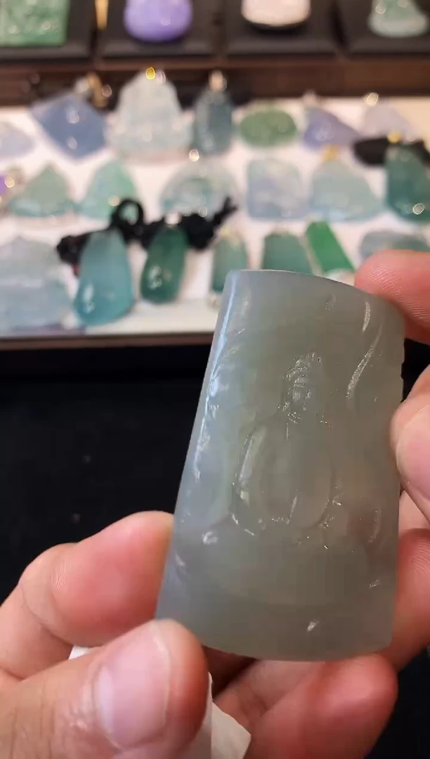 未镶嵌定制翡翠天*4069毛货不退不换
