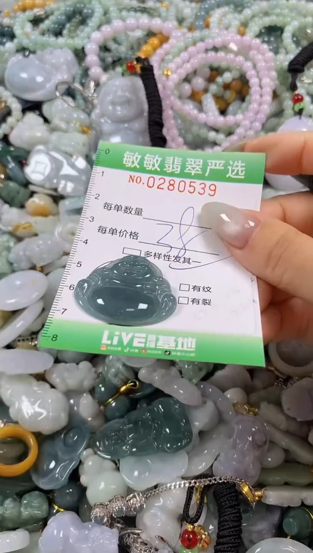 翡翠未镶嵌颈饰闪购0280539多样性发其一