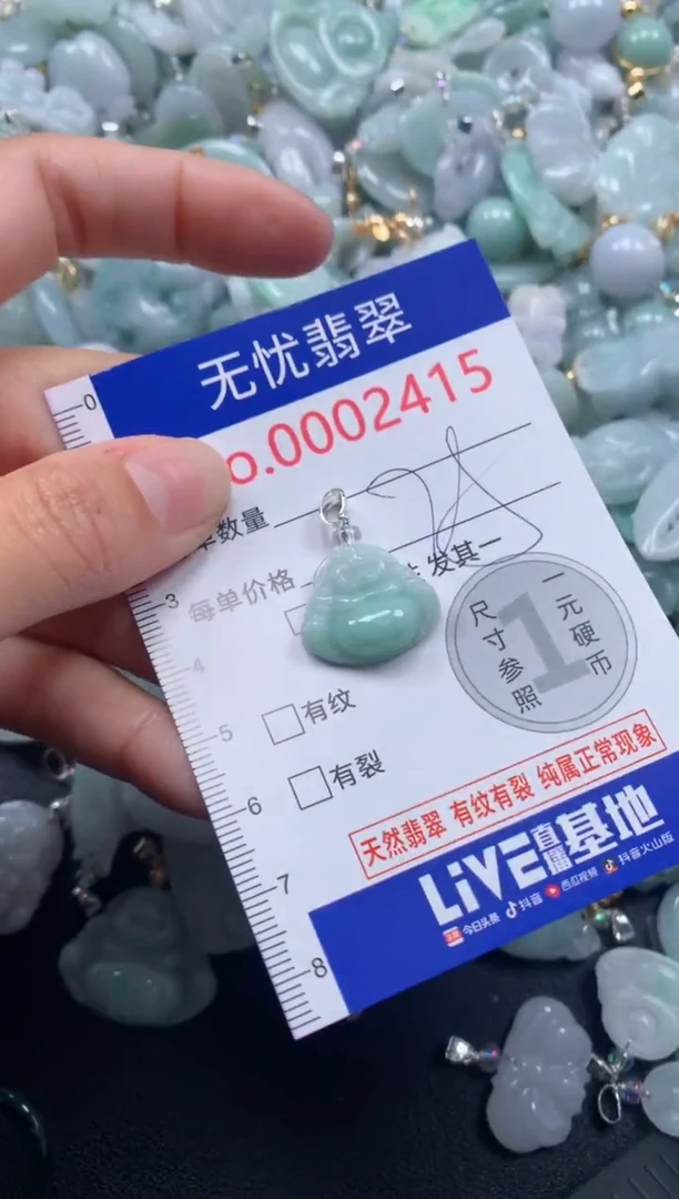 颈饰未镶嵌翡翠2415