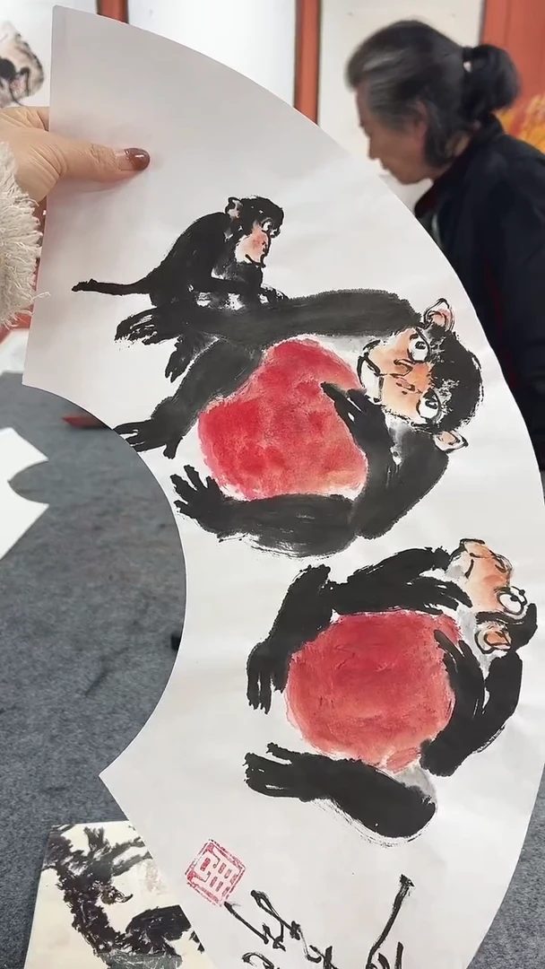 国画周大拙/国画/花鸟