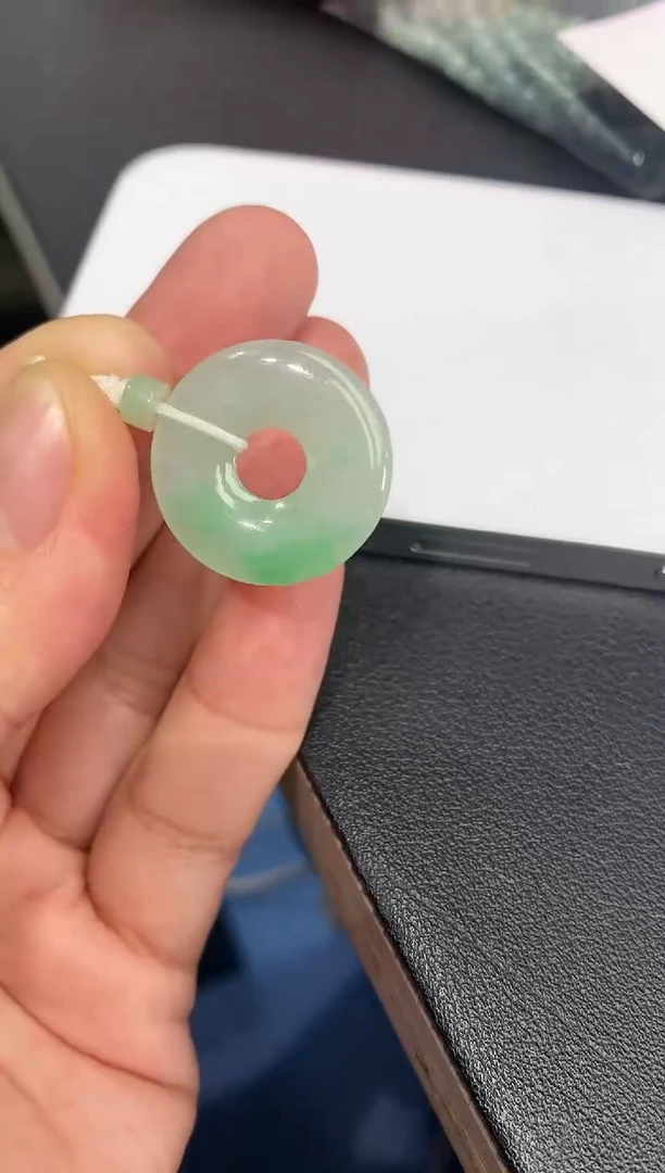 颈饰未镶嵌翡翠甜甜圈