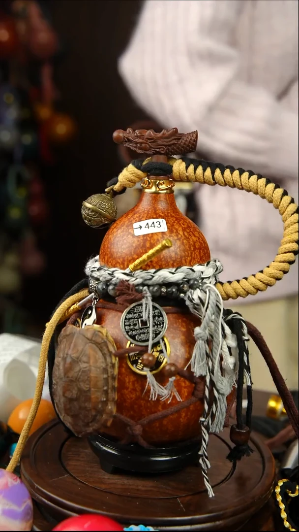 443号650ml左右非遗大漆酒葫芦