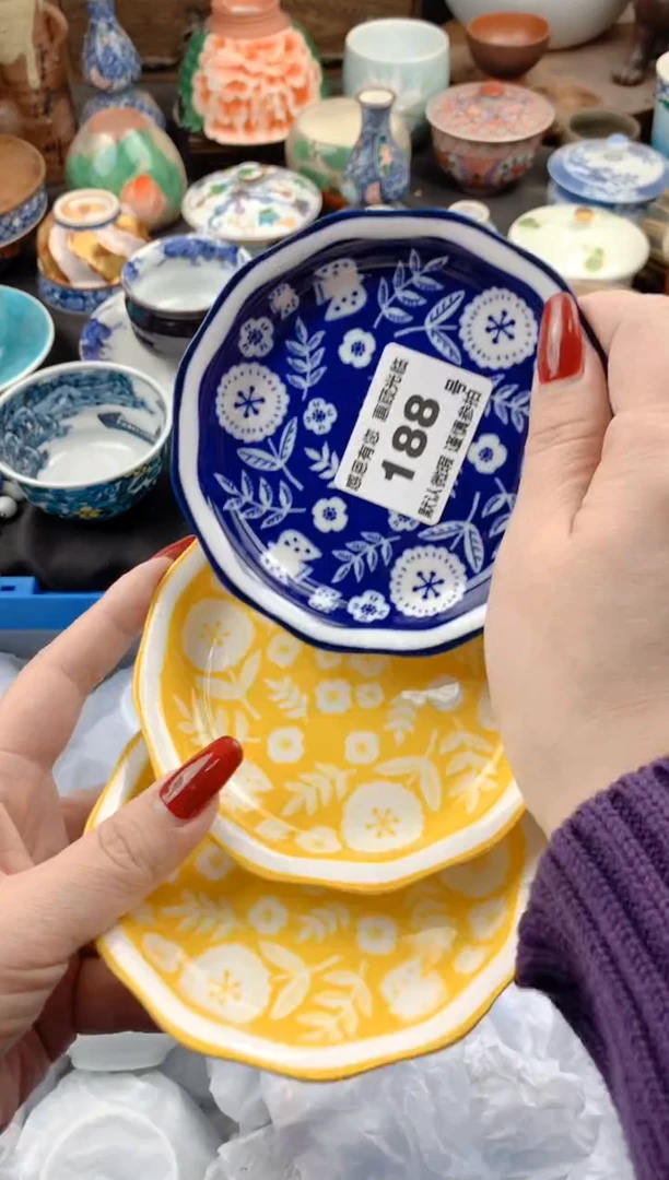 【闪购商品】瓷片188号九姑娘工艺品瓷器