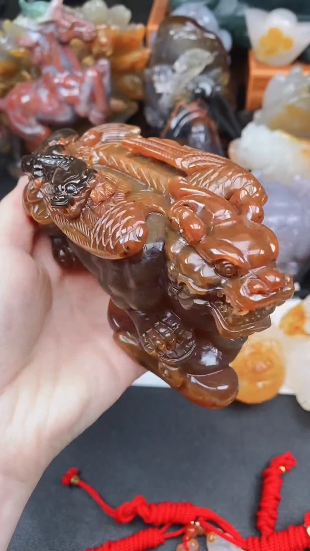 未镶嵌颈饰玛瑙/玉髓浪*AA