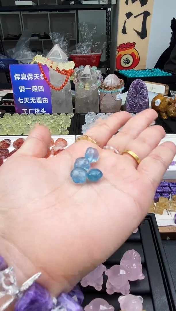 【闪购商品】海蓝宝石裸石未镶嵌4a多样性发其一/1.28/1个