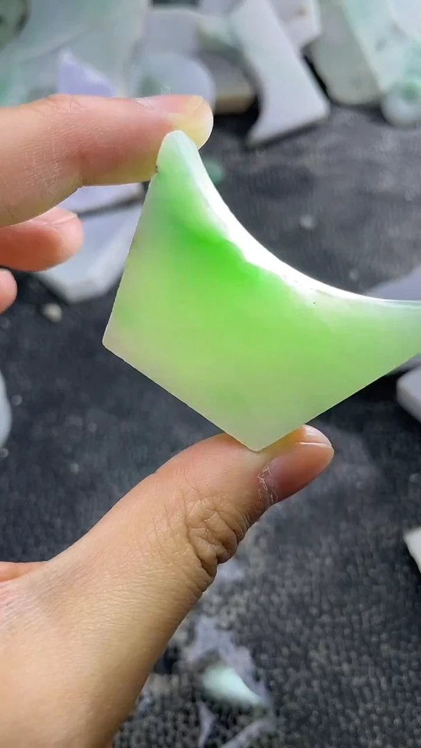 裸石翡翠天然A货翡翠板料